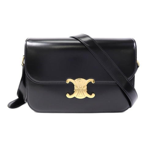 CELINE 牛皮皮革Classique Triomphe肩背袋