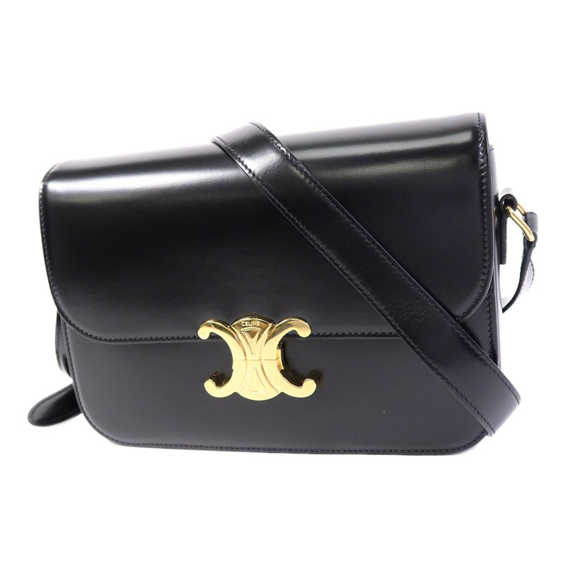 CELINE 牛皮皮革Classique Triomphe肩背袋-2