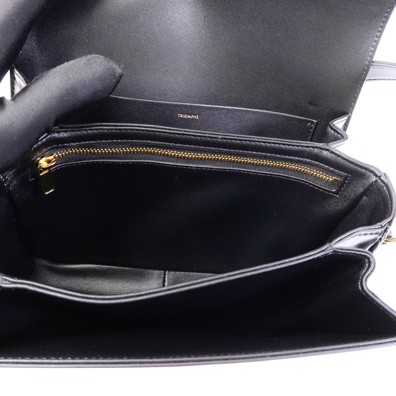 CELINE 牛皮皮革Classique Triomphe肩背袋-4