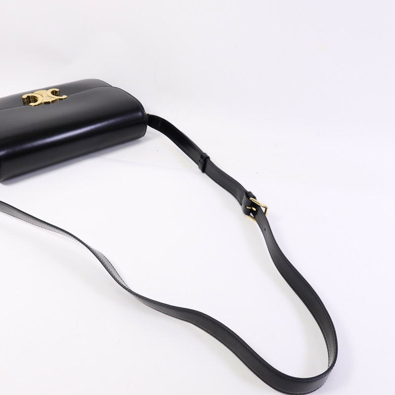 CELINE 牛皮皮革Classique Triomphe肩背袋-8