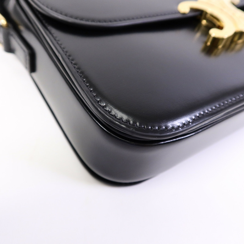 CELINE 牛皮皮革Classique Triomphe肩背袋-9