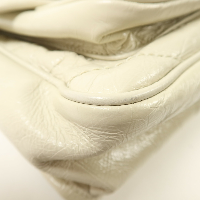 YVES SAINT LAURENT 牛皮皮革Niki鏈帶手挽肩背兩用袋-9