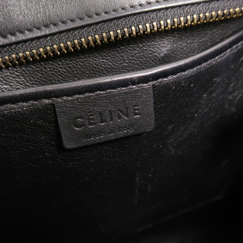 CELINE 牛皮皮革Nano Luggage手挽肩背兩用袋-5