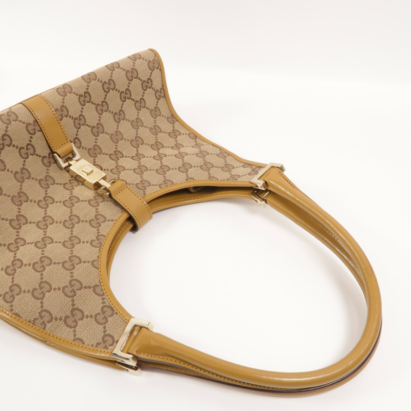 GUCCI 帆布Jackie肩背袋-7