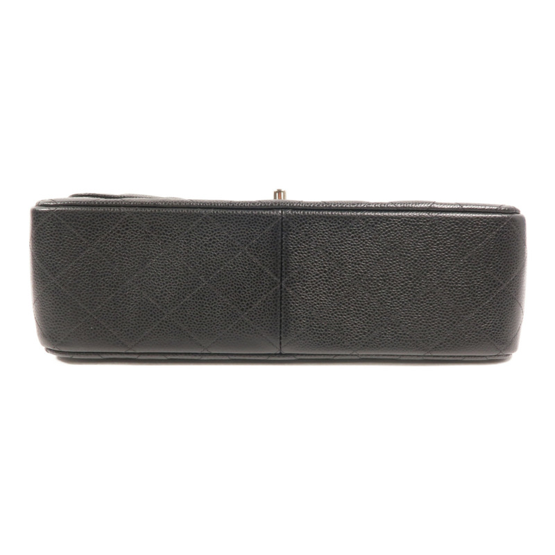 CHANEL 牛皮皮革Large Classic鏈帶肩背袋-3