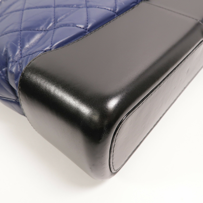 CHANEL 羊皮皮革Gabrielle Large鏈帶肩背袋-14