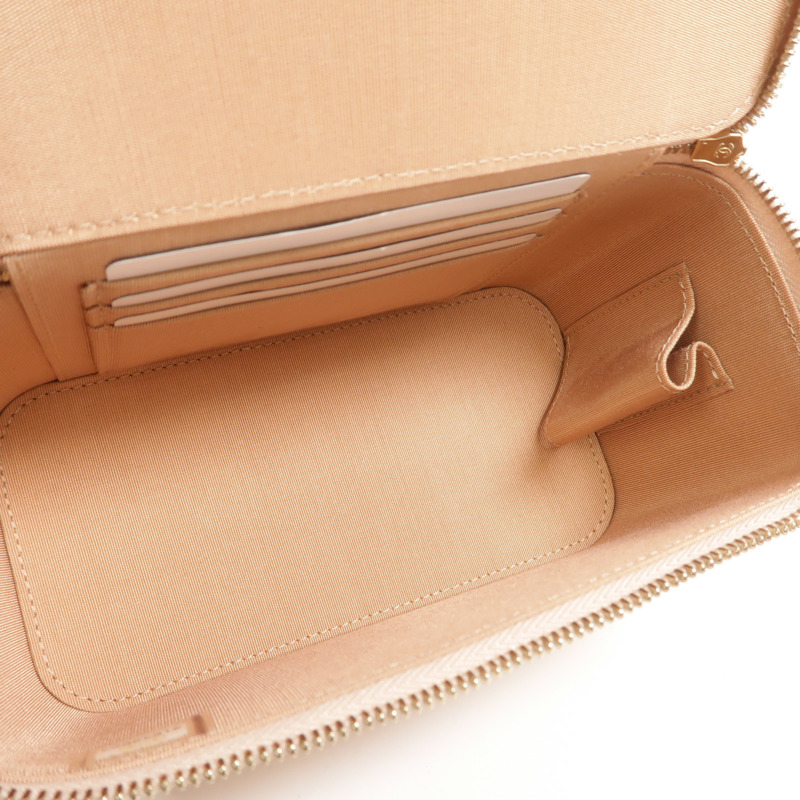 CHANEL 羊皮皮革Top Handle Vanity Case手挽肩背兩用袋-4