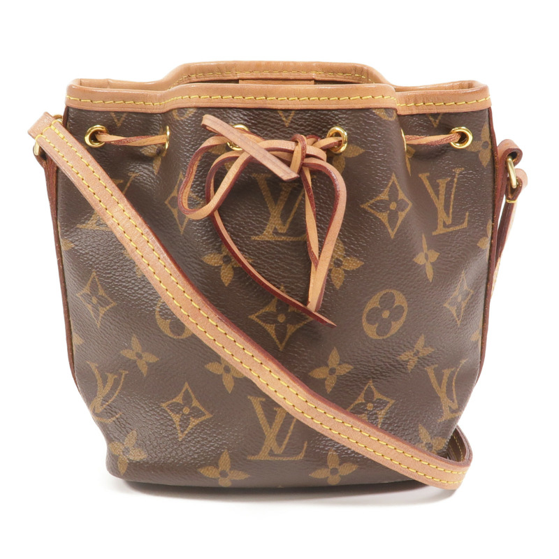 LOUIS VUITTON Monogram Nano Noe肩背袋-0