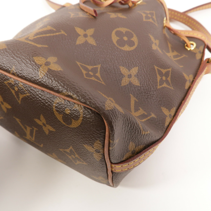 LOUIS VUITTON Monogram Nano Noe肩背袋-8
