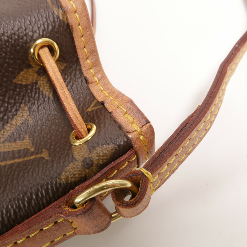 LOUIS VUITTON Monogram Nano Noe肩背袋-12