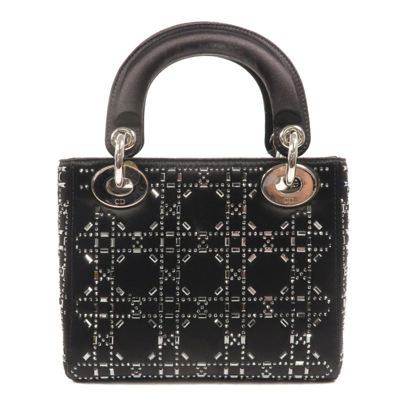 Dior Satin Mini Lady Dior手挽肩背兩用袋-1