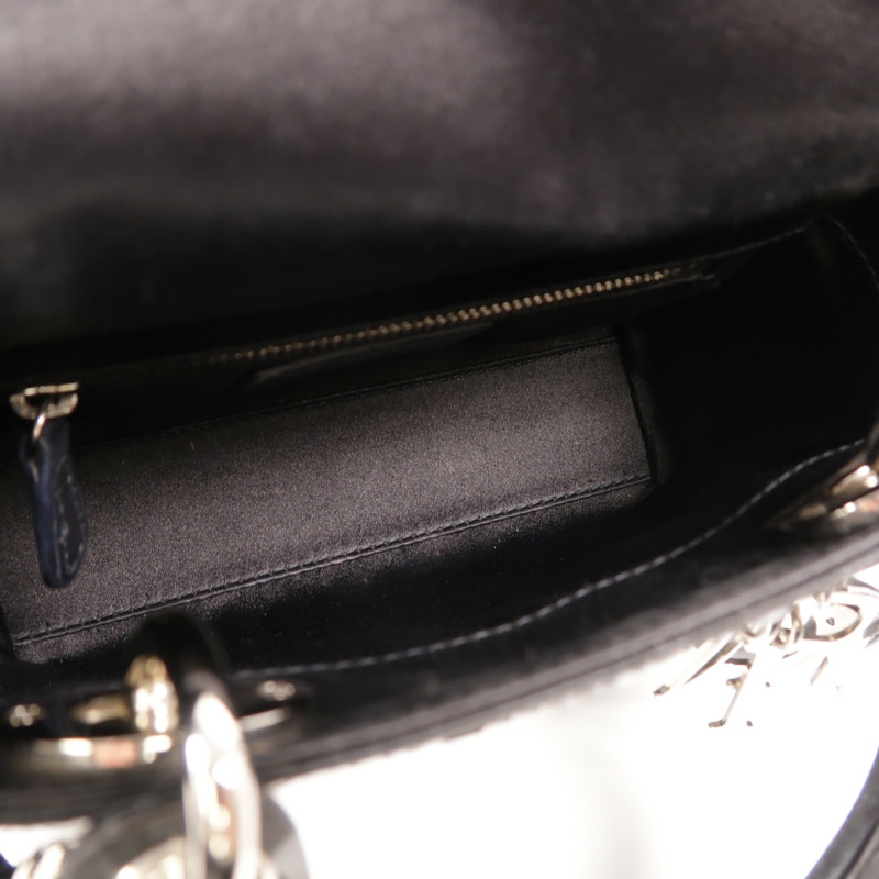 Dior Satin Mini Lady Dior手挽肩背兩用袋-4