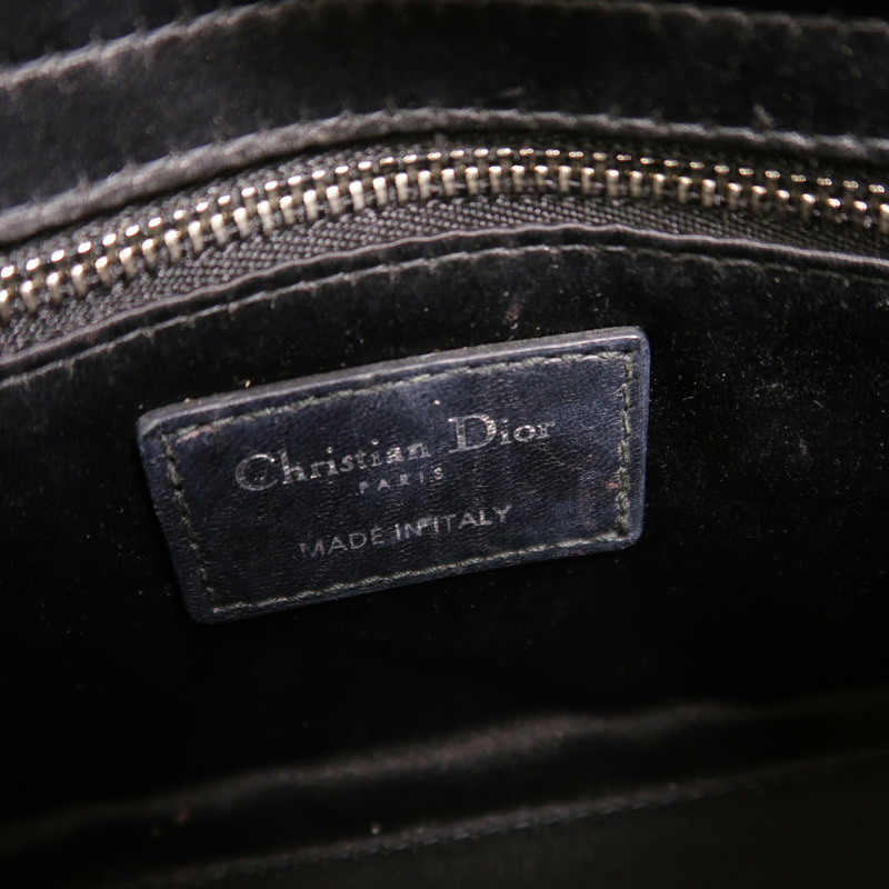 Dior Satin Mini Lady Dior手挽肩背兩用袋-5