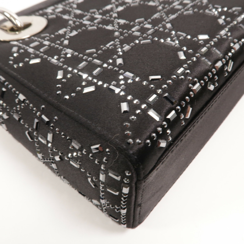 Dior Satin Mini Lady Dior手挽肩背兩用袋-13