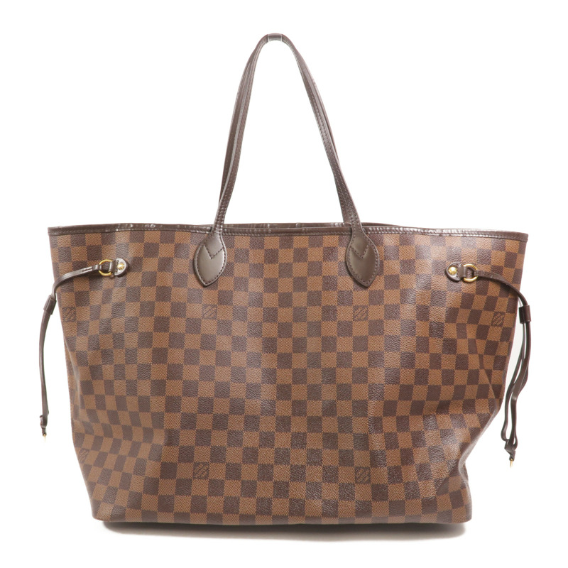 LOUIS VUITTON Damier Neverfull GM肩背袋-1