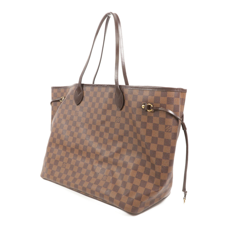 LOUIS VUITTON Damier Neverfull GM肩背袋-2