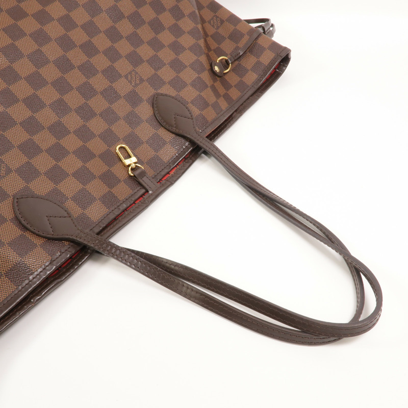 LOUIS VUITTON Damier Neverfull GM肩背袋-7
