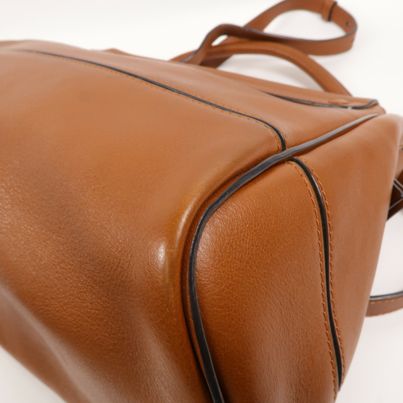 Chloe 牛皮皮革Owen Flap Bag Medium手挽肩背兩用袋-11