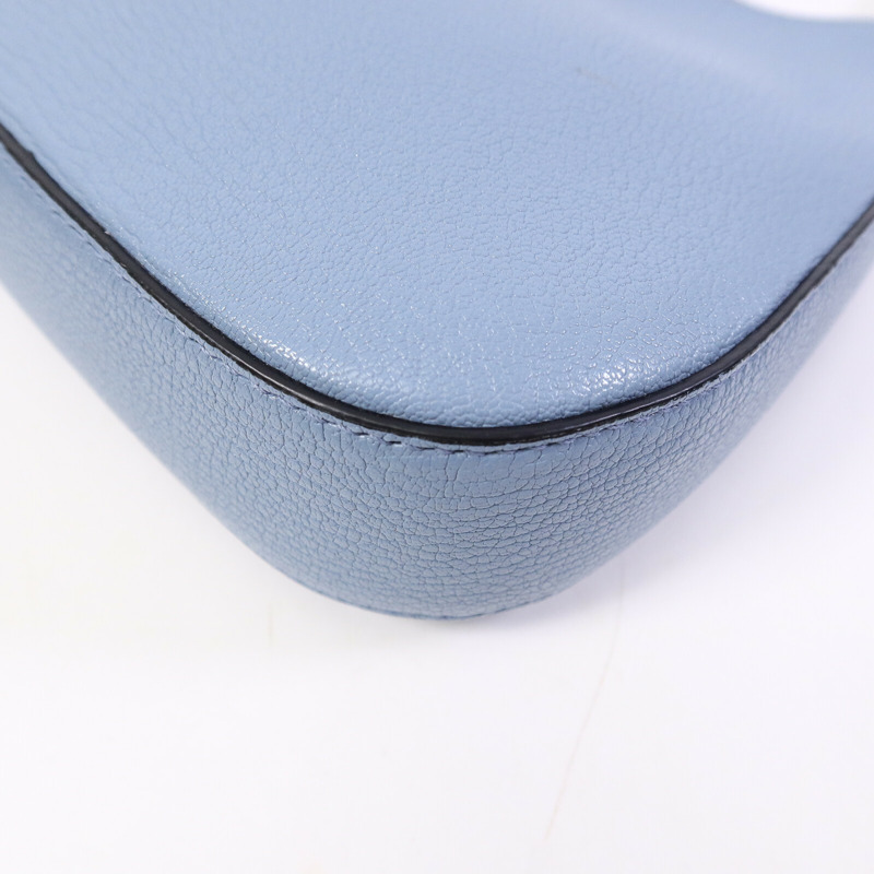 Miu Miu 牛皮皮革Hobo肩背袋-9