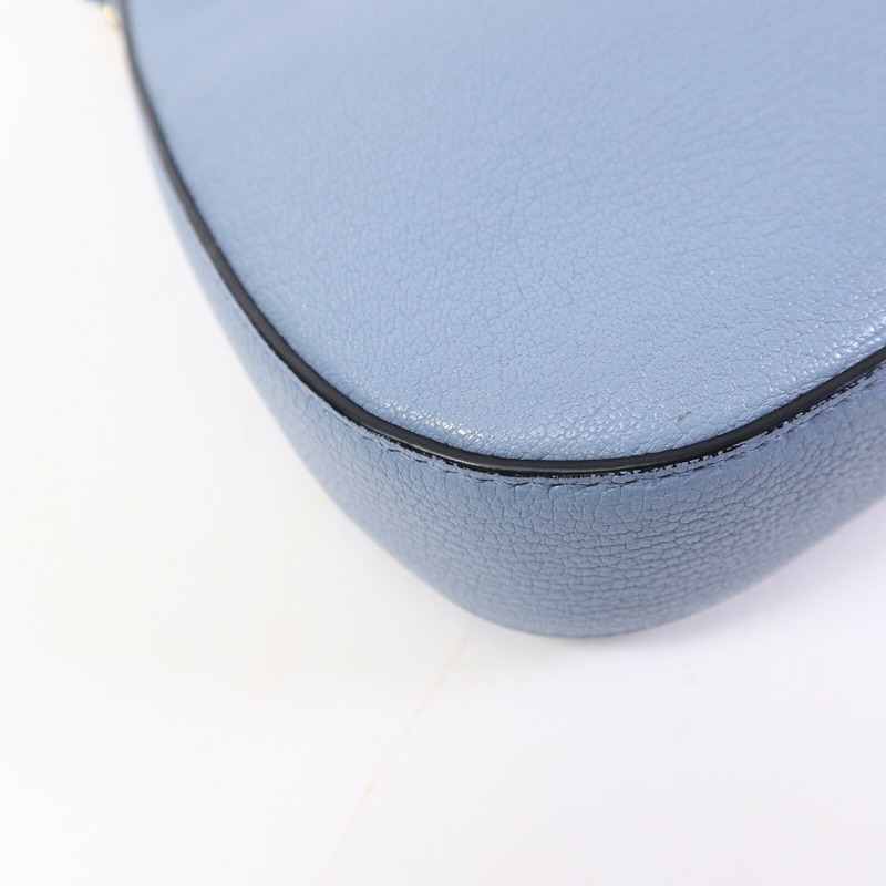 Miu Miu 牛皮皮革Hobo肩背袋-12