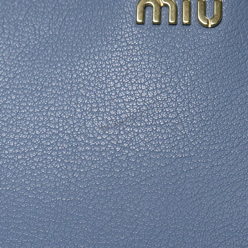 Miu Miu 牛皮皮革Hobo肩背袋-14