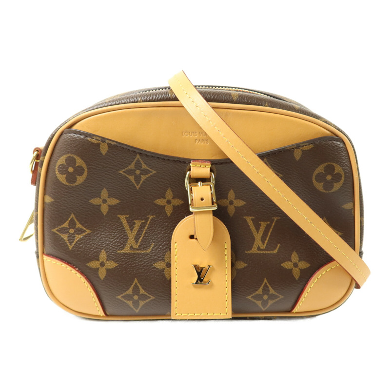 LOUIS VUITTON Monogram Deauville Mini肩背袋-0