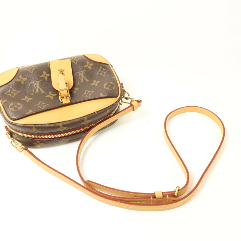 LOUIS VUITTON Monogram Deauville Mini肩背袋-7