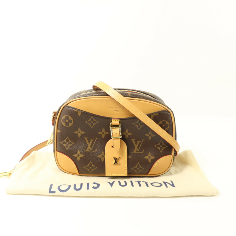 LOUIS VUITTON Monogram Deauville Mini肩背袋-8