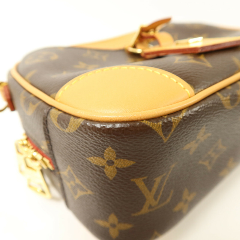 LOUIS VUITTON Monogram Deauville Mini肩背袋-9