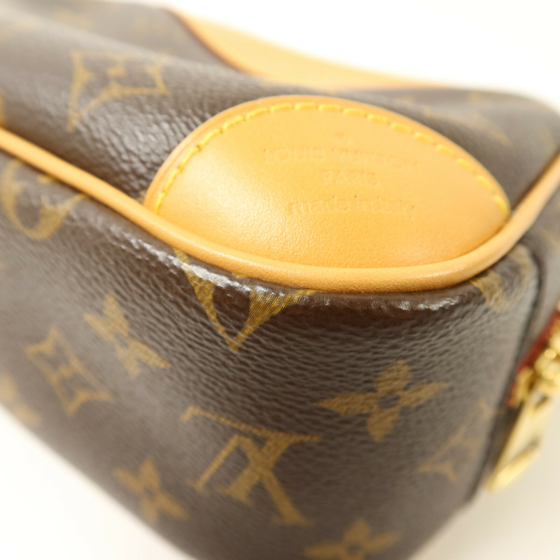 LOUIS VUITTON Monogram Deauville Mini肩背袋-12