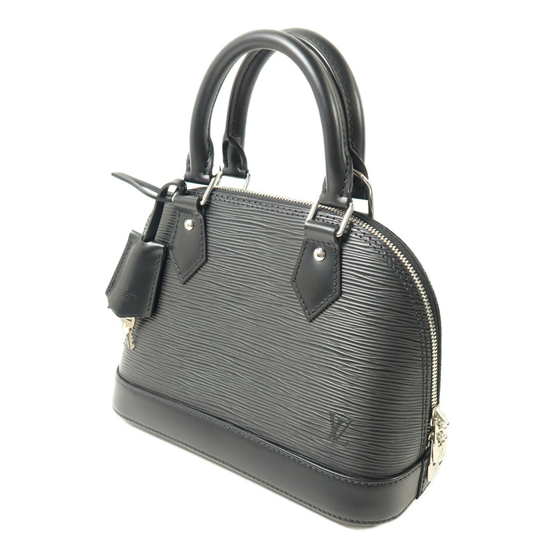 LOUIS VUITTON Epi Alma BB銀扣手挽肩背兩用袋-1