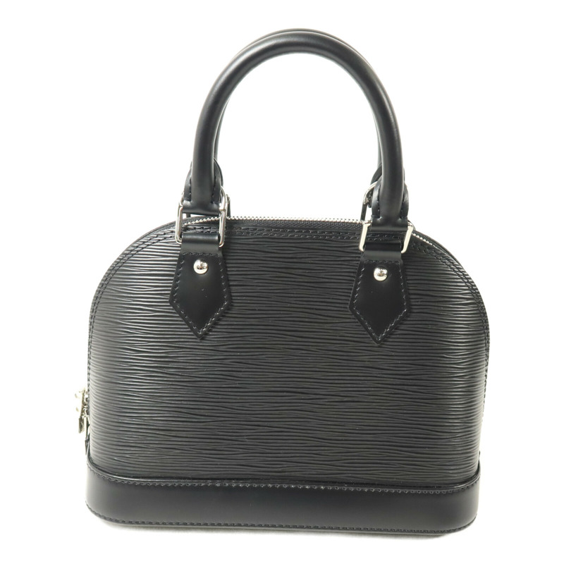 LOUIS VUITTON Epi Alma BB銀扣手挽肩背兩用袋-2