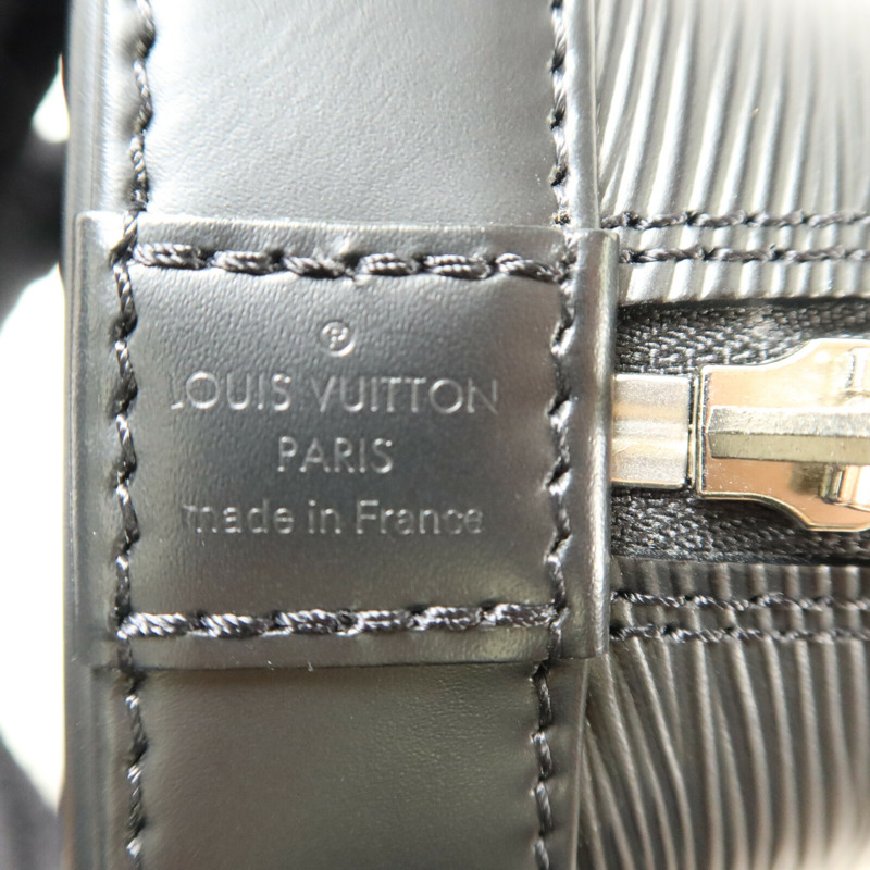 LOUIS VUITTON Epi Alma BB銀扣手挽肩背兩用袋-4