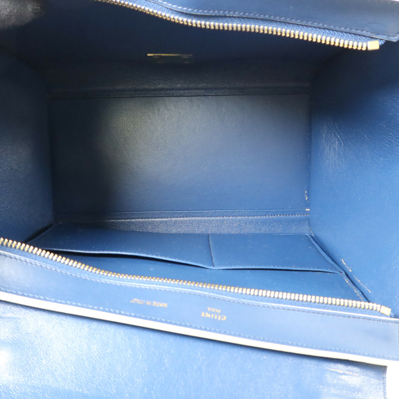 CELINE 牛皮皮革Trapeze Small手挽肩背兩用袋-4