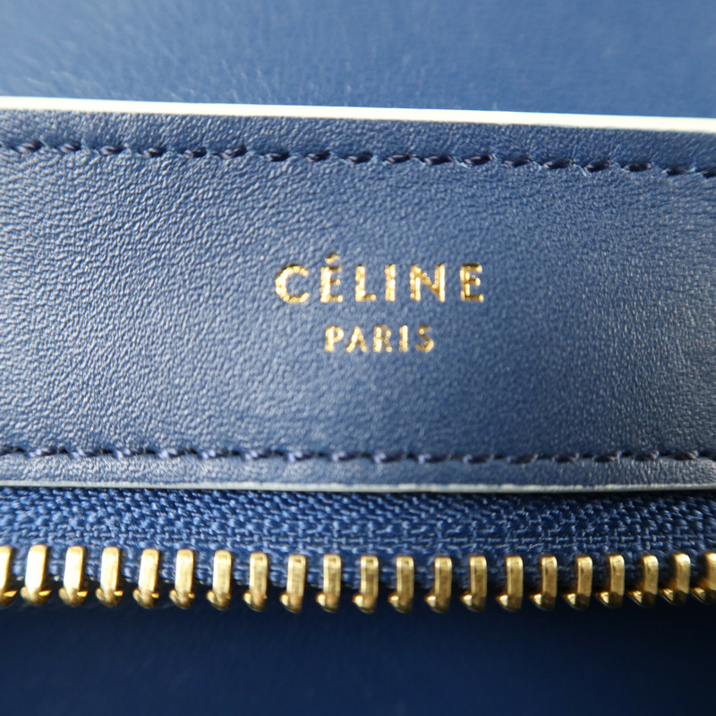 CELINE 牛皮皮革Trapeze Small手挽肩背兩用袋-5