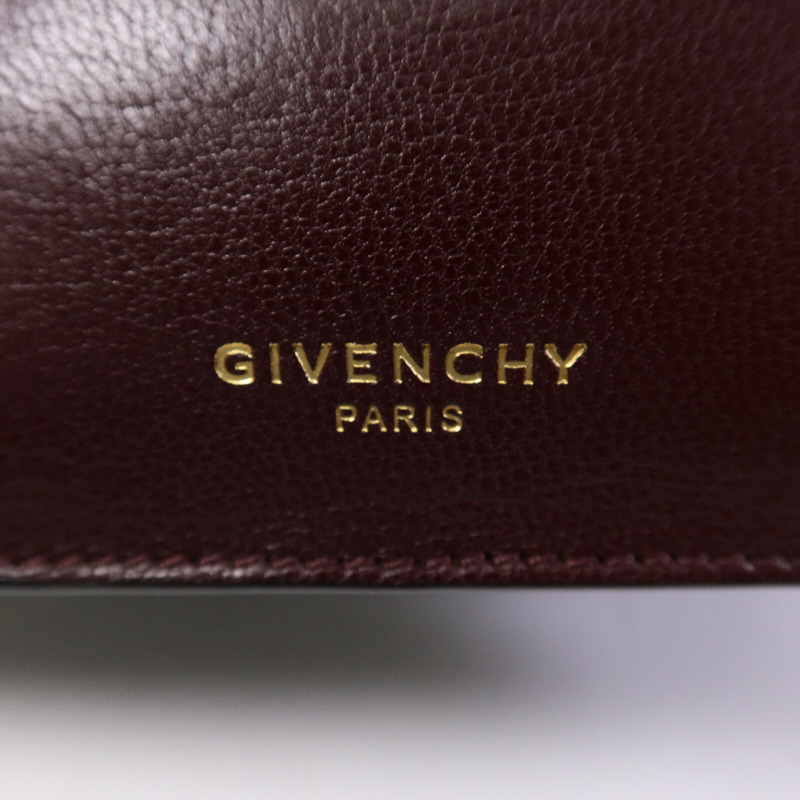 GIVENCHY 牛皮皮革Chain Shoulder鏈帶手挽肩背兩用袋-10
