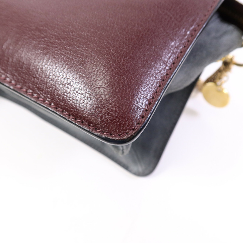 GIVENCHY 牛皮皮革Chain Shoulder鏈帶手挽肩背兩用袋-11