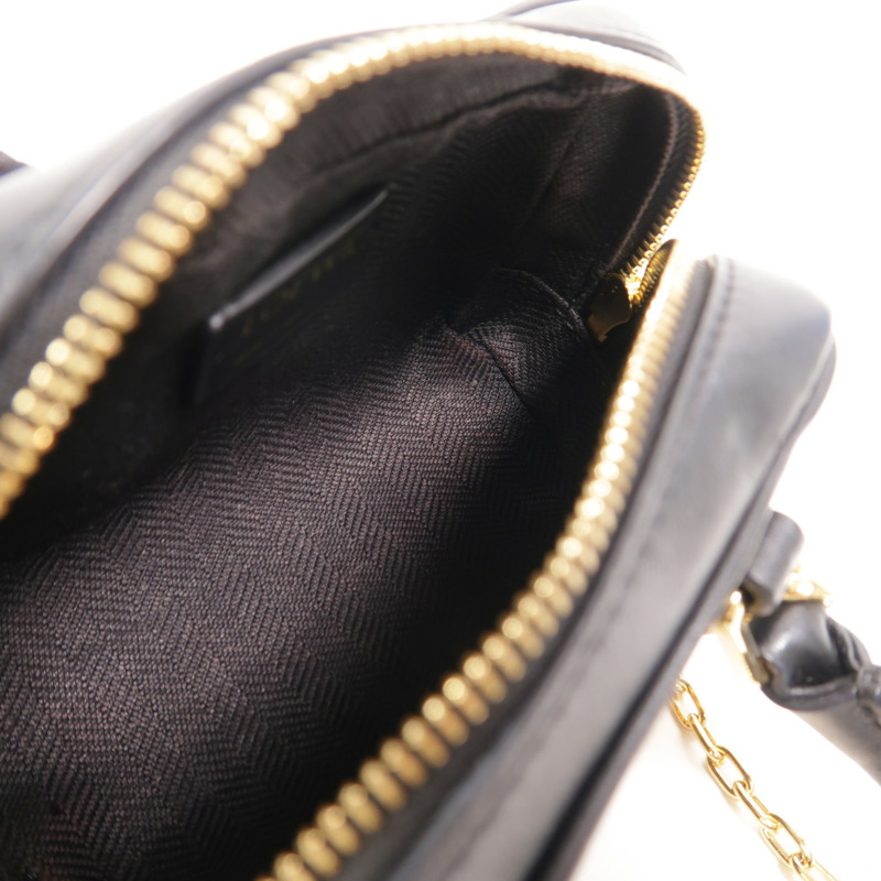 LOEWE 帆布Amazona Nano鏈帶手挽肩背兩用袋-4