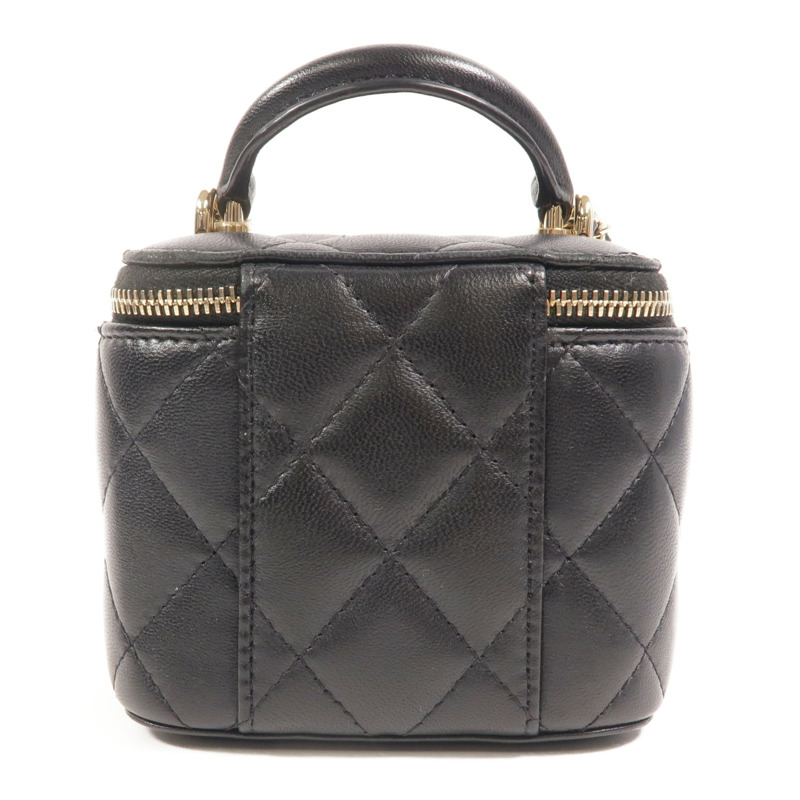 CHANEL 羊皮皮革Mini Vanity Case手挽肩背兩用袋-1