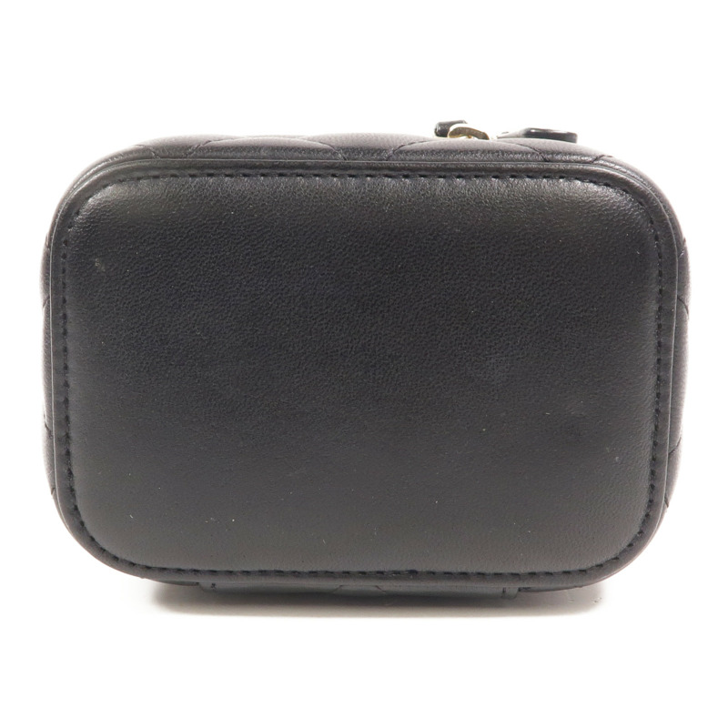 CHANEL 羊皮皮革Mini Vanity Case手挽肩背兩用袋-3