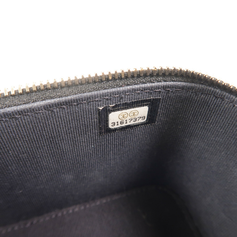 CHANEL 羊皮皮革Mini Vanity Case手挽肩背兩用袋-6