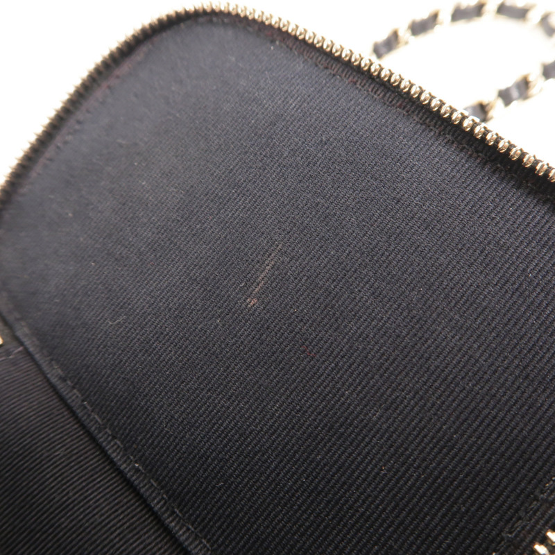 CHANEL 羊皮皮革Mini Vanity Case手挽肩背兩用袋-14