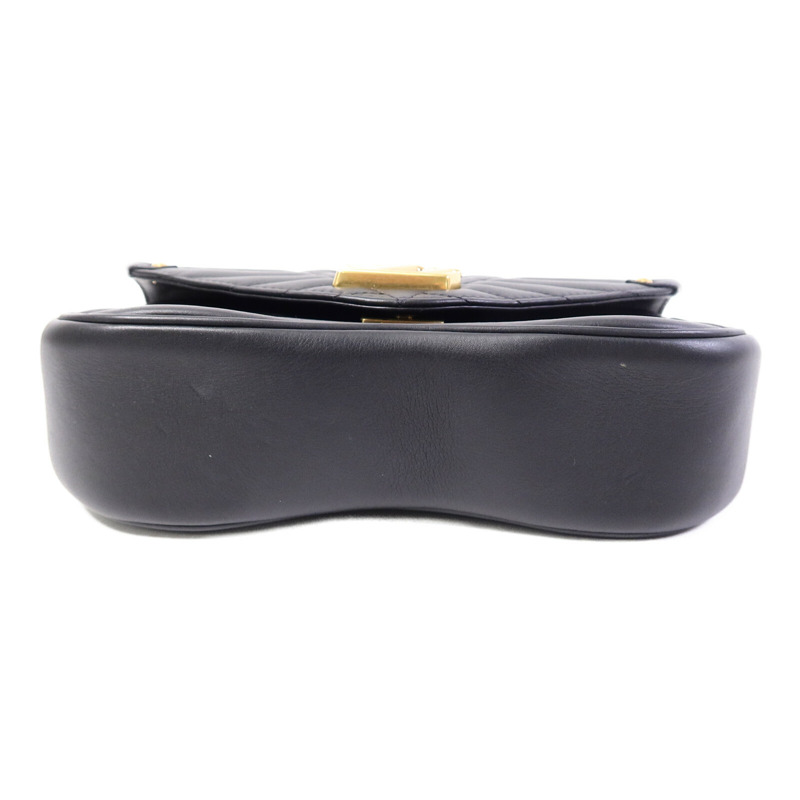 LOUIS VUITTON 牛皮皮革New Wave Chain MM鏈帶手挽肩背兩用袋-3