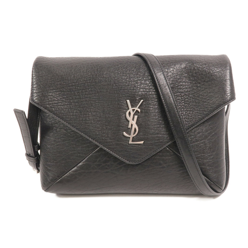 SAINT LAURENT 羊皮皮革Cassandra Envelope Messenger肩背袋-0