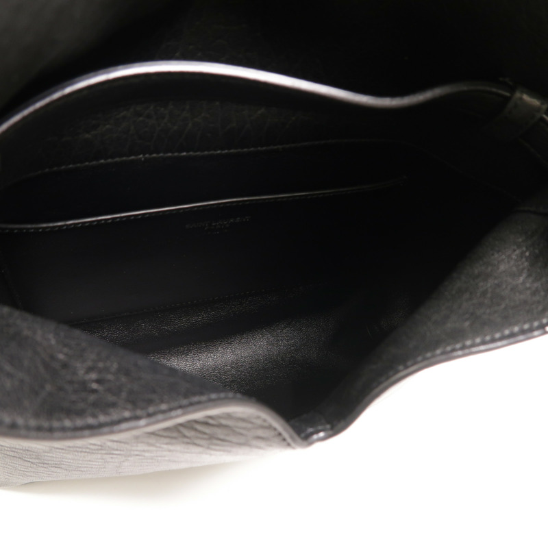 SAINT LAURENT 羊皮皮革Cassandra Envelope Messenger肩背袋-4