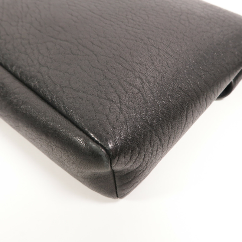 SAINT LAURENT 羊皮皮革Cassandra Envelope Messenger肩背袋-13