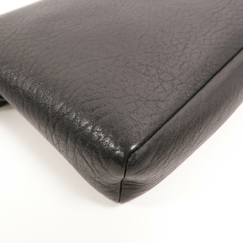 SAINT LAURENT 羊皮皮革Cassandra Envelope Messenger肩背袋-14