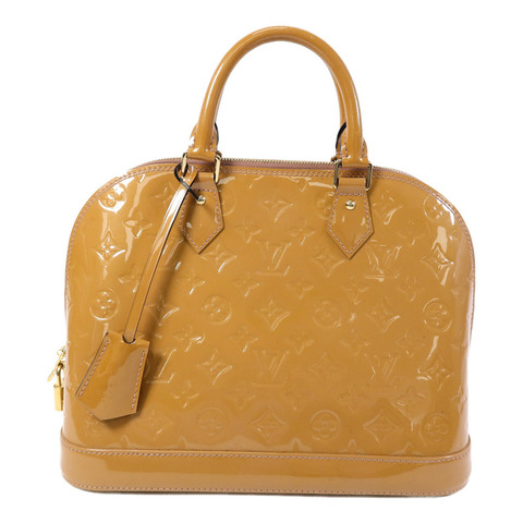 LOUIS VUITTON Monogram Vernis Alma PM手挽袋