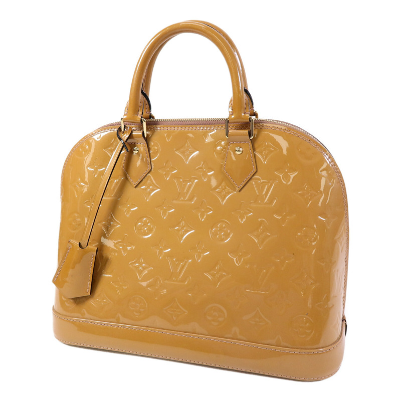 LOUIS VUITTON Monogram Vernis Alma PM手挽袋-2