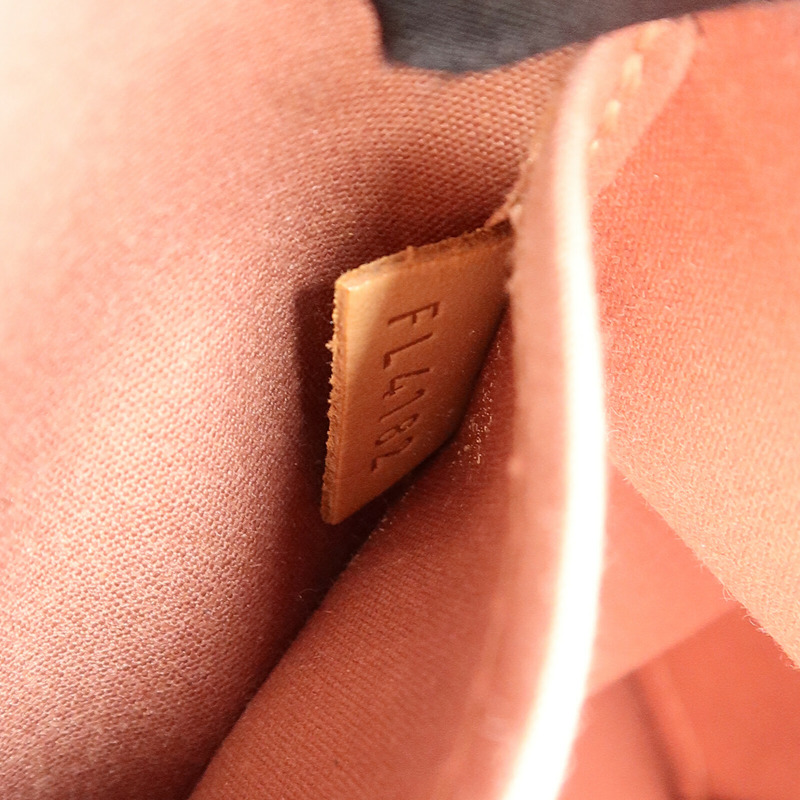 LOUIS VUITTON Monogram Vernis Alma PM手挽袋-7